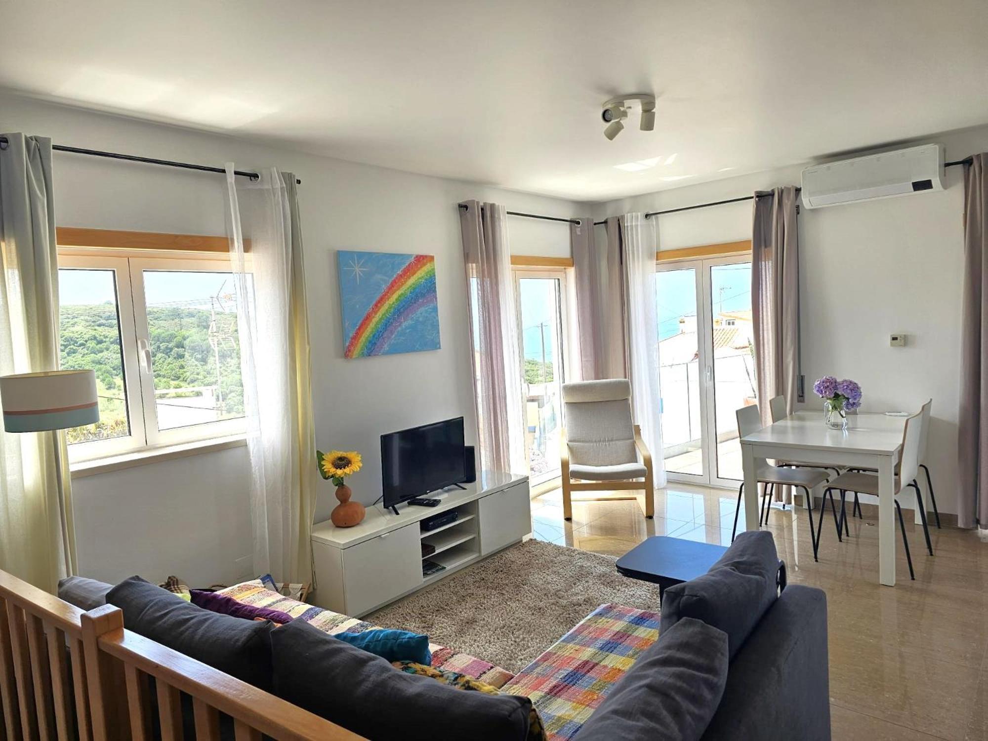 Holiday home Sunflower Sea View With Magnificent Terrace In Serra Da Pescaria, - Portugal